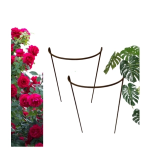 Podpora do krzewów roślin kwiatów pergola 30/50cm pojedyncza półokrągła